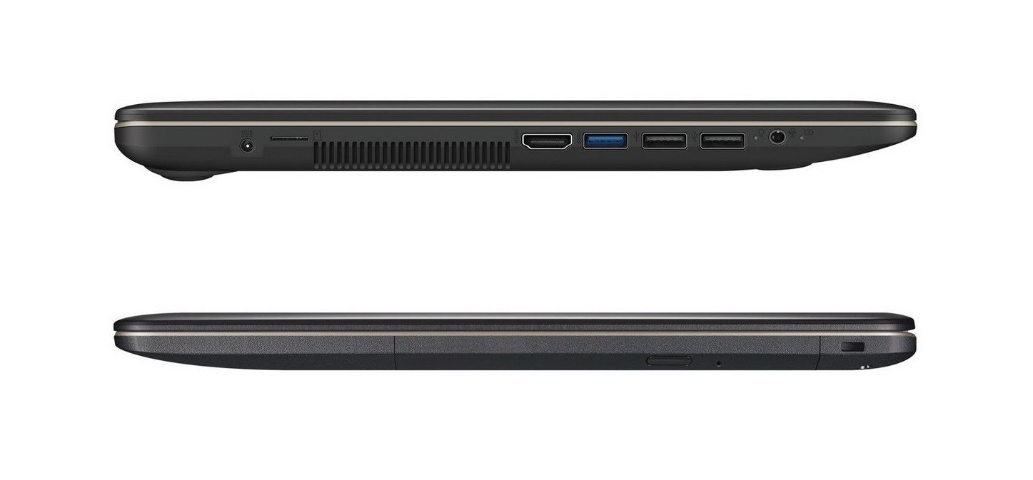 لپتاپ VivoBook X540UA-A از کنار