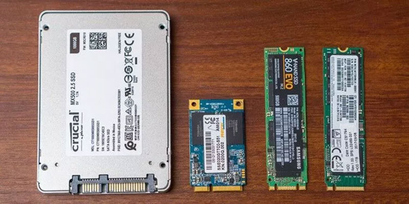 انواع درایور حالت جامد (SSD)