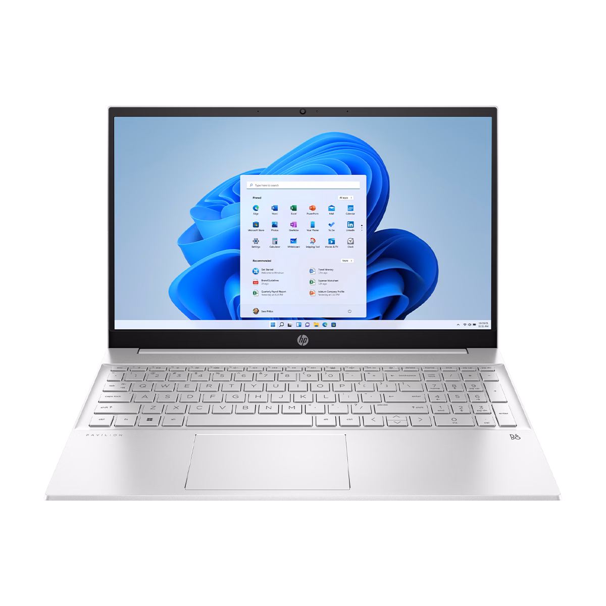 لپ تاپ اچ پی 15.6 اینچی مدل HP Pavilion 15T EG000 i5 1135G7 8GB 256GB SSD MX350 پلازا دیجیتال