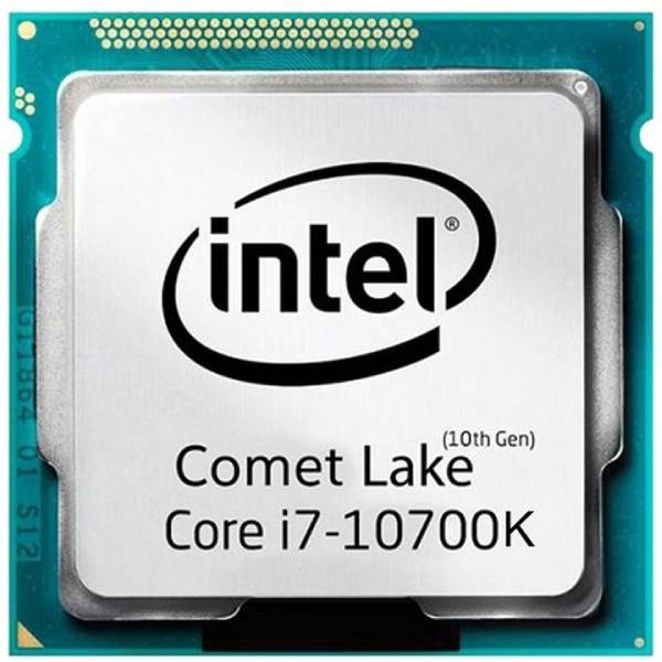 نمای پردازنده CORE i7 10700K Comet Lake TRAY