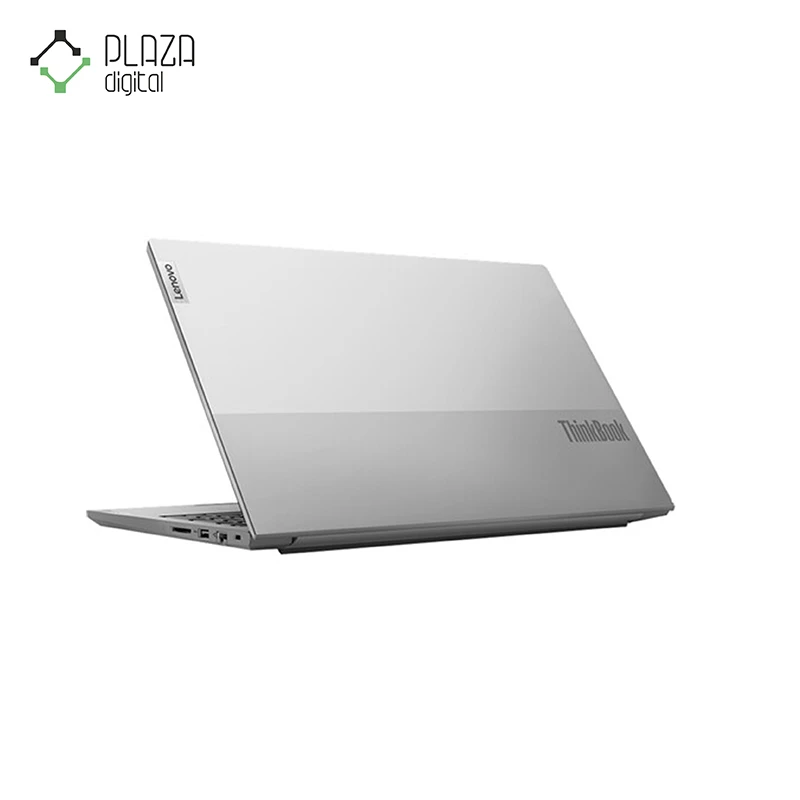 نمای پشت و چپ لپ تاپ 15 اینچی لنوو مدل lenovo thinkbook 15-c
