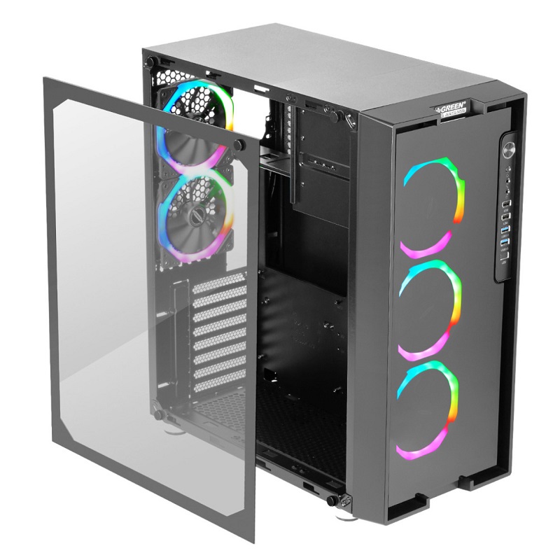 کیس کامپیوتر گرین Z6 ARTEMIS RGB