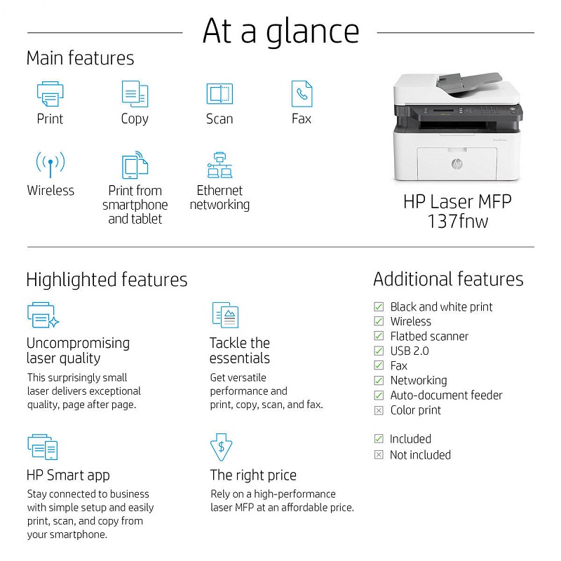 Hp laser mfp 137fnw настройка wifi