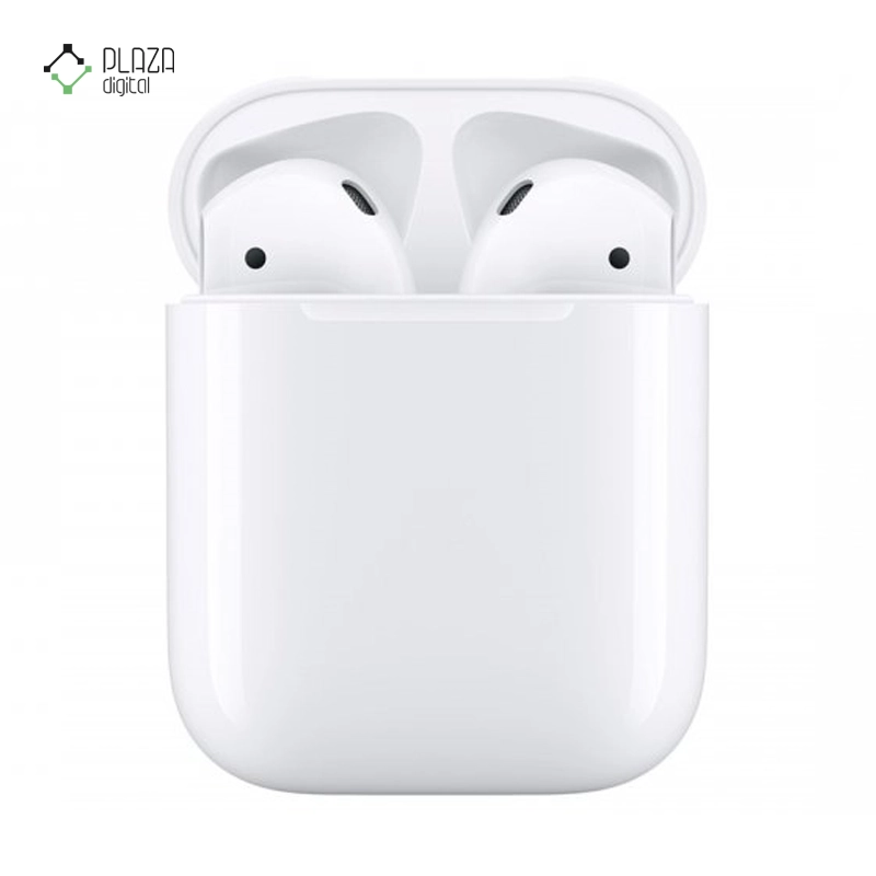 هندزفری بی‌ سیم اپل مدل AirPods2 رنگ سفید پلازا دیجیتال