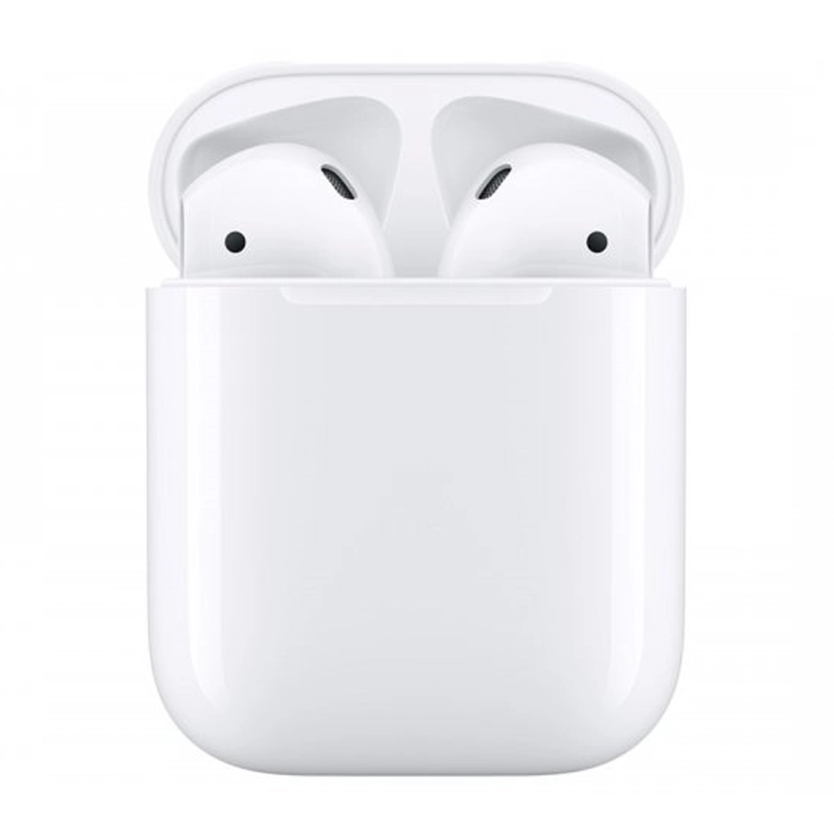 هندزفری بی‌ سیم اپل مدل AirPods2 رنگ سفید پلازا دیجیتال