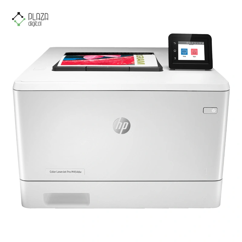 پرینتر تک کاره لیزری رنگی اچ پی مدل HP Color LaserJet Pro M454dw پلازا دیجیتال