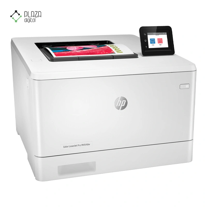 پرینتر تک کاره لیزری رنگی اچ پی مدل HP Color LaserJet Pro M454dw پلازا دیجیتال