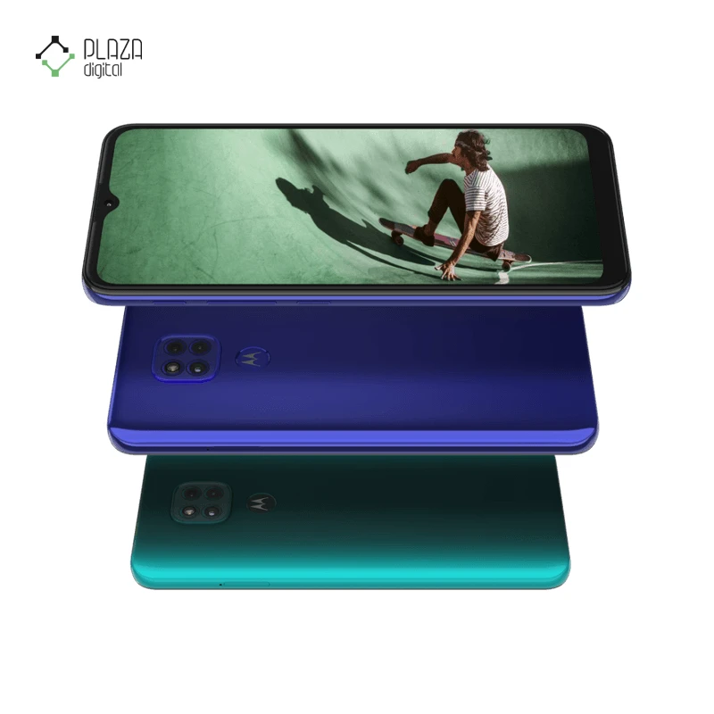 گوشی موبایل موتورولا مدل Moto G9 Play ظرفیت 128 گیگابایت رم 4 گیگابایت رنگ آبی