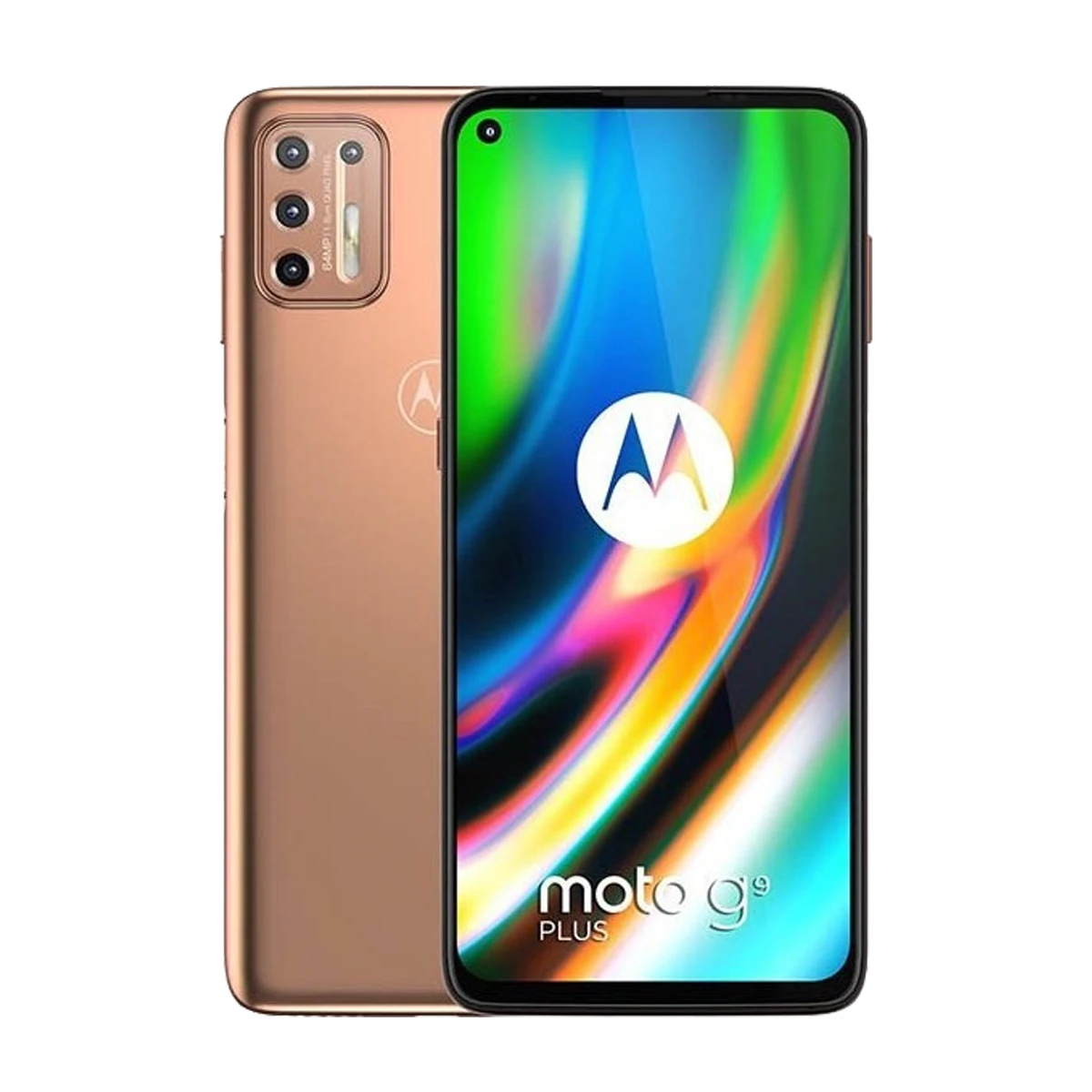 گوشی موبایل موتورولا مدل Moto G9 Plus ظرفیت 128 گیگابایت رم 6 گیگابایت رنگ مسی