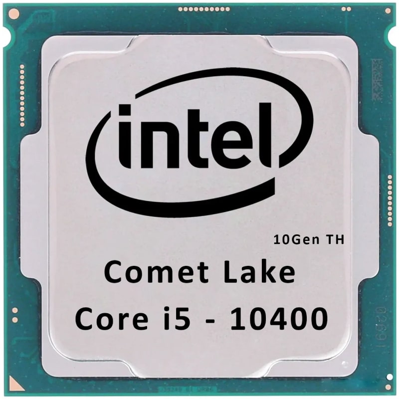 نمای پردازنده اینتل CORE i5 10400 Comet Lake TRAY