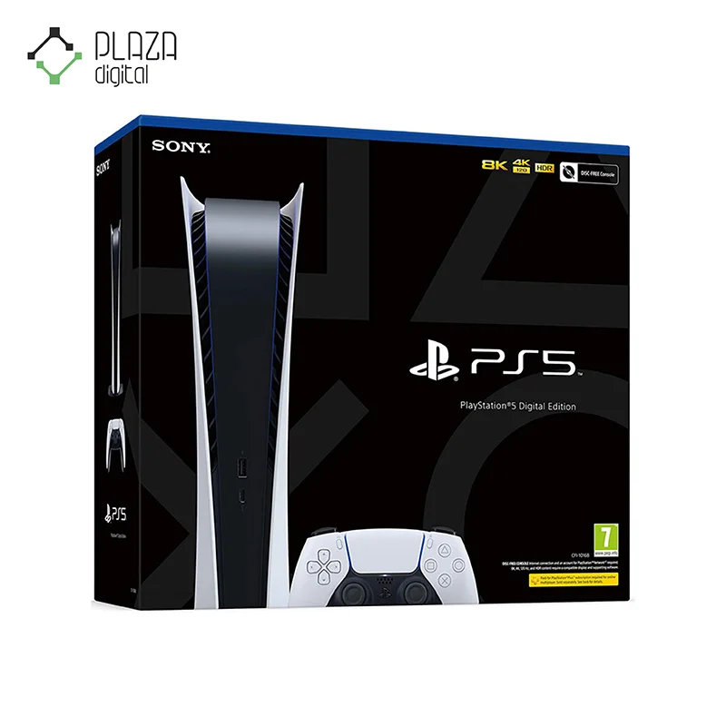 کنسول بازی سونی مدل PS5 DIGITAL ظرفیت 825 گیگابایت