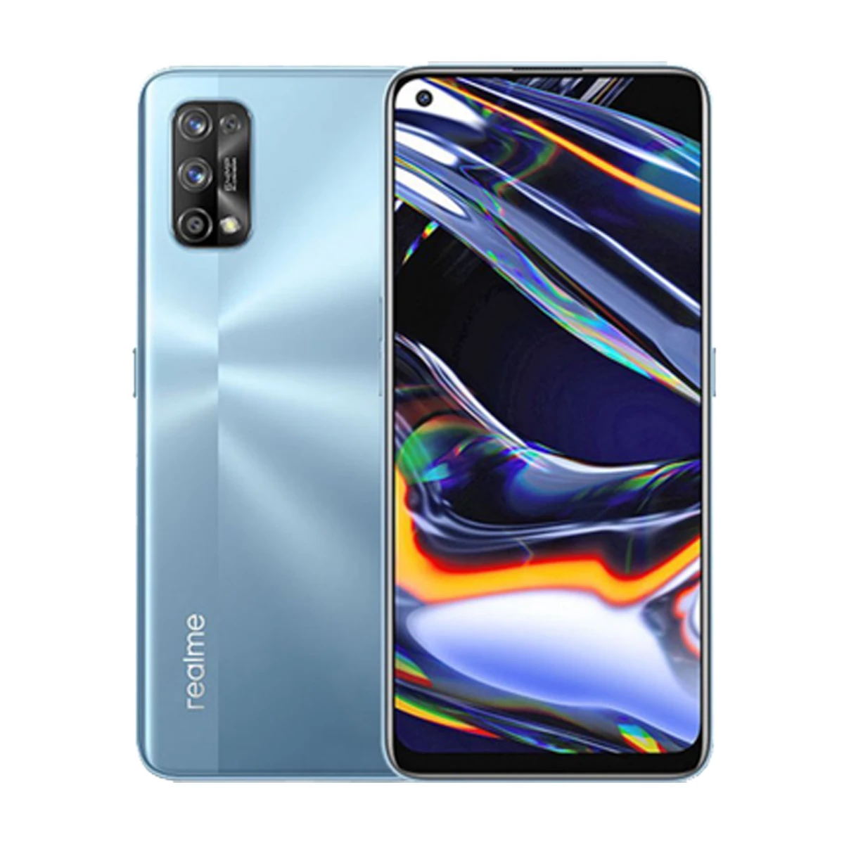 گوشی موبایل ریلمی مدل Realme 7 Pro ظرفیت 128 گیگابایت رم 8 گیگابایت رنگ آبی روشن