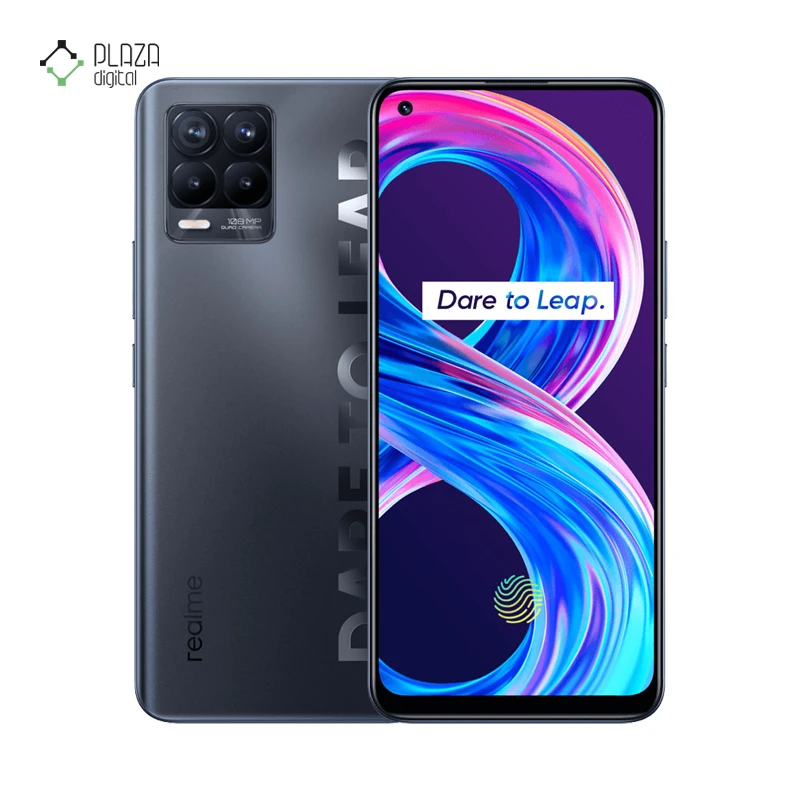 گوشی موبایل ریلمی مدل Realme 8 Pro ظرفیت 128 گیگابایت رم 8 گیگابایت رنگ مشکی