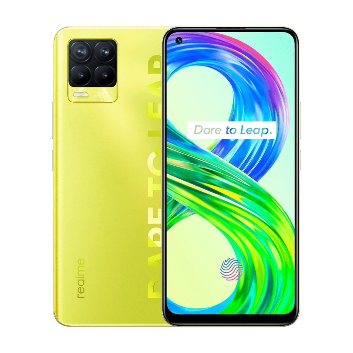 گوشی موبایل ریلمی مدل Realme 8 Pro ظرفیت 128 گیگابایت رم 8 گیگابایت رنگ زرد