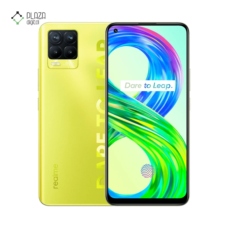 گوشی موبایل ریلمی مدل Realme 8 Pro ظرفیت 128 گیگابایت رم 8 گیگابایت رنگ زرد