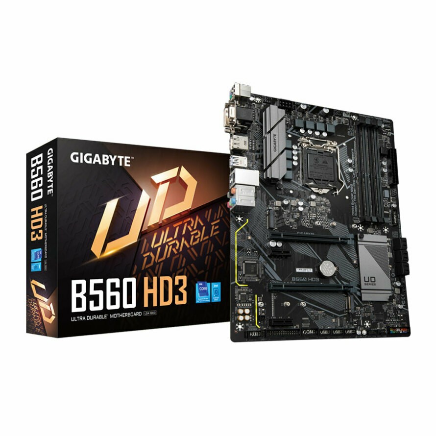 Gigabyte B560 HD3 LGA1200 10th and 11th Gen Motherboard