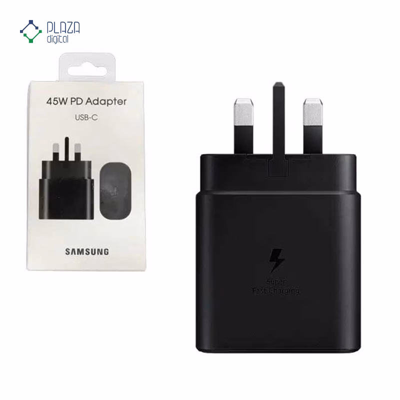 آداپتور سامسونگ مدل Samsung Super Fast Charger (45W) بدون کابل پلازا دیجیتال