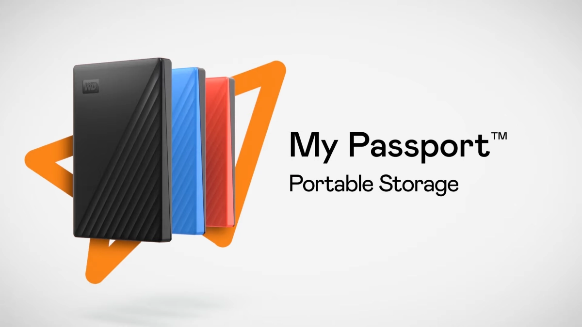 هارد اکسترنال وسترن دیجیتال مدل My Passport ظرفیت 2 ترابایت