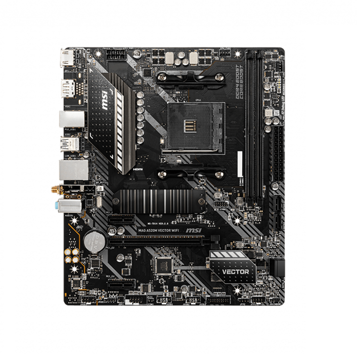 MSI MAG A520M VECTOR WIFI AM4 Motherboard 