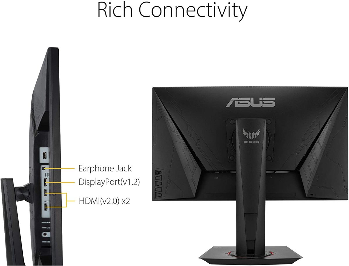 ASUS TUF Gaming 24.5” 1080P HDR Monitor VG258QM