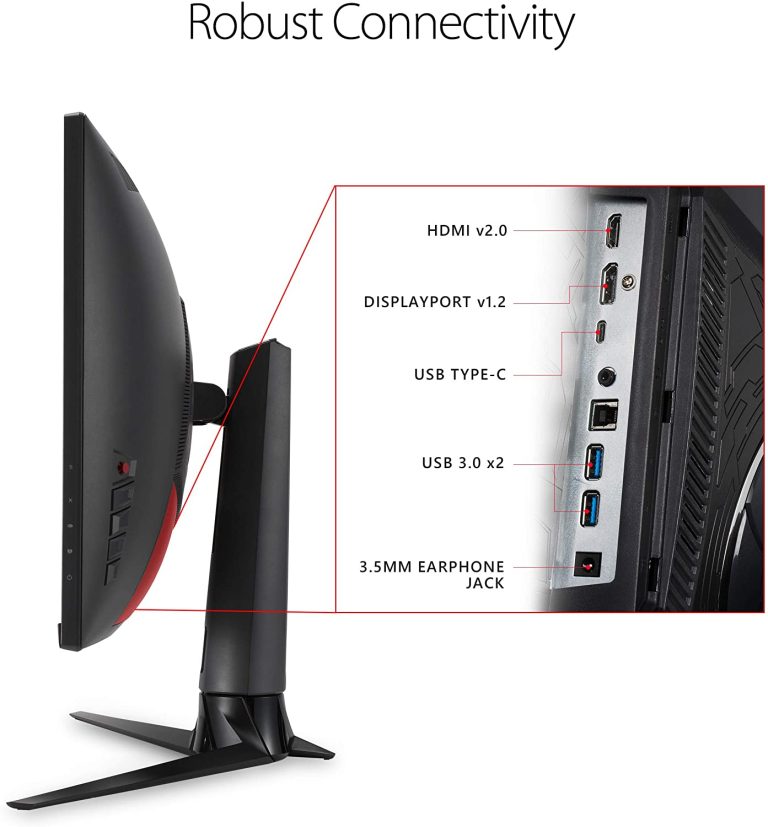 ASUS ROG Strix 31.5” 1440P Curved Gaming Monitor (XG32VC)