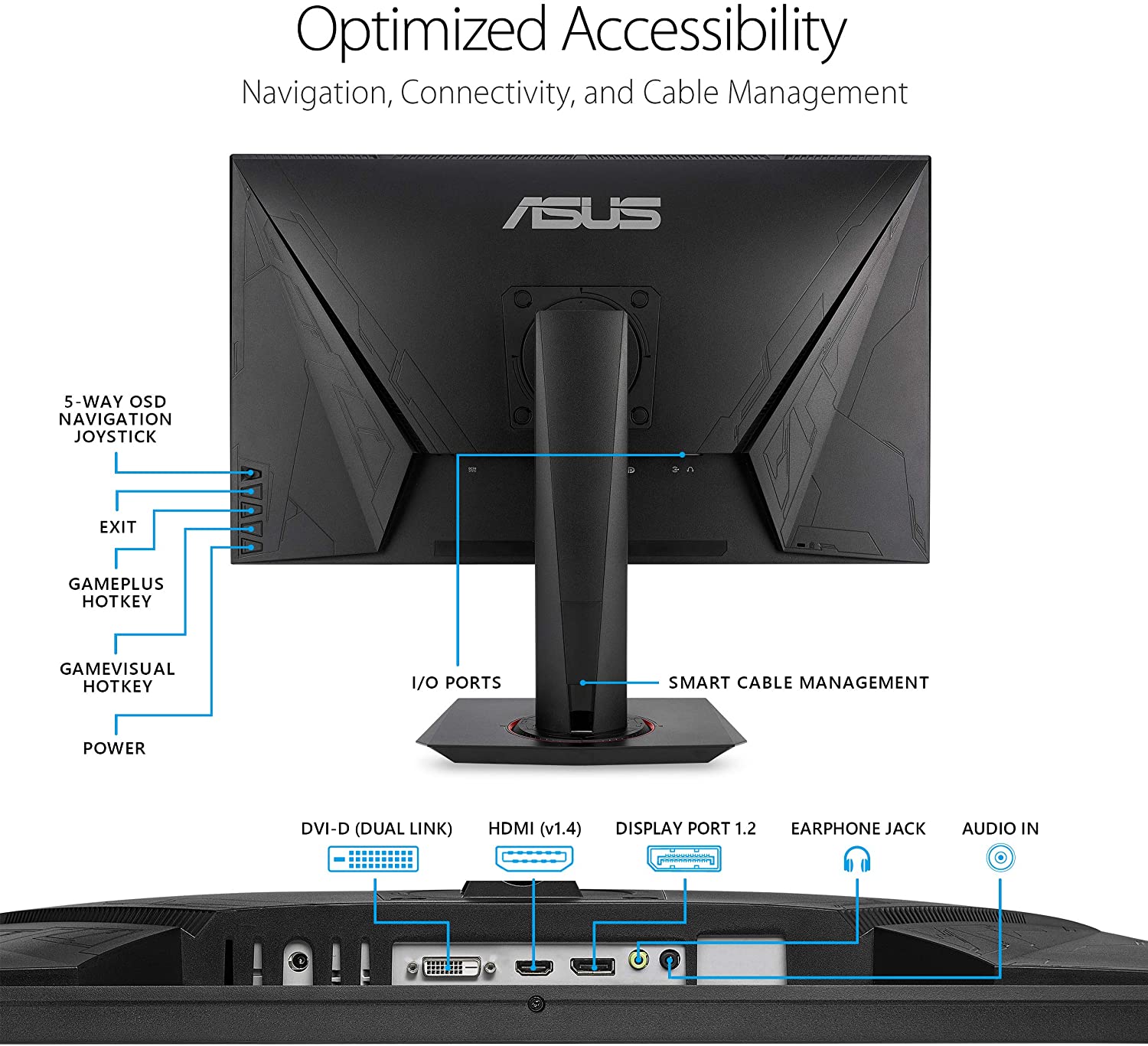 ASUS VG278QR Monitor 27 Inch