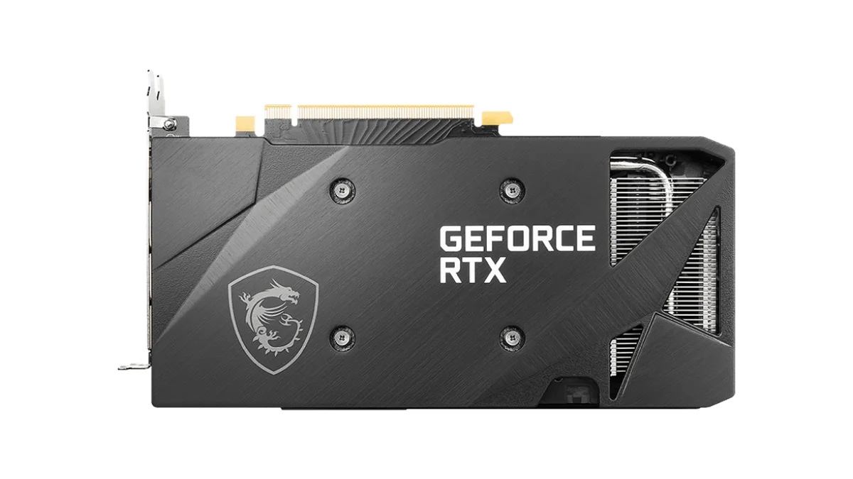 صفحه پشتی 
کارت گرافیک ام اس آی مدل GeForce RTX™ 3060 VENTUS 2X 12G OC حافظه 12 گیگابایت