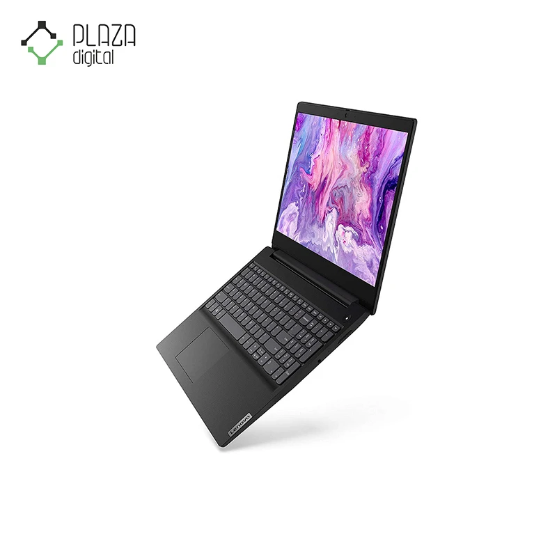 نمای چپ و باز لپ تاپ 15 اینچی لنوو مدل lenovo ideapad 3-ip3-za