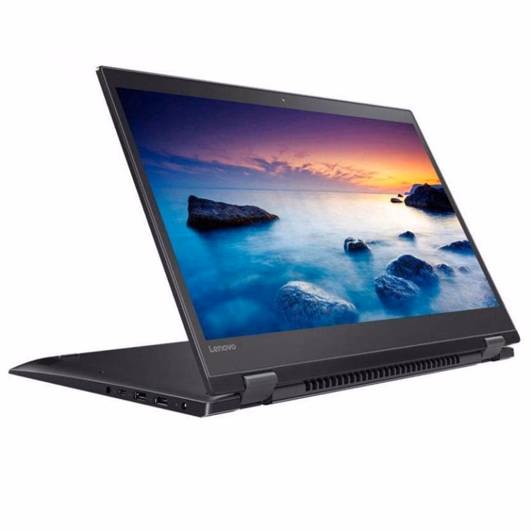 نمای چپ لپ تاپ لنوو 14 اینچی لمسی مدل IdeaPad Flex 5-DA i7 1165G7 16GB 1TB SSD MX450 پلازادیجیتال