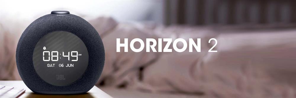 رادیو و اسپیکر و ساعت بلوتوثی JBL مدل Horizon 2 FM|پلازادیجیتال