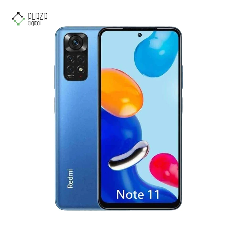 گوشی موبایل شیائومی مدل Redmi Note 11 ظرفیت 128 گیگابایت رم 4 گیگابایت رنگ آبی