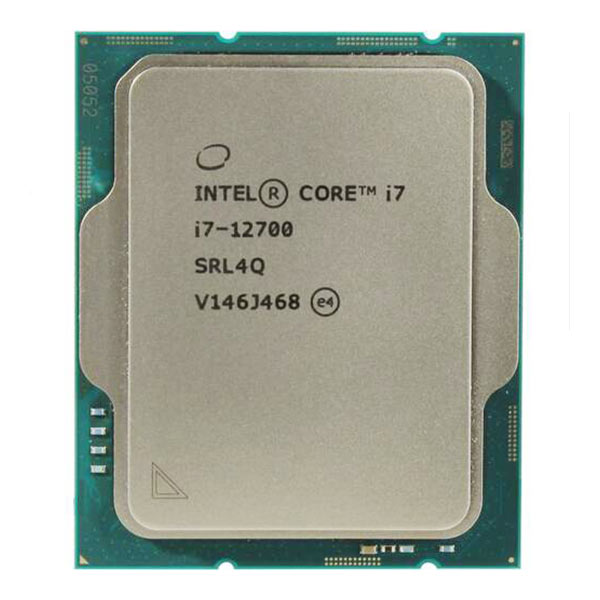 نمای اصلی پردازنده core i7 12700