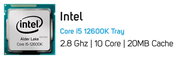 پردازنده اینتل core-i5-12600k