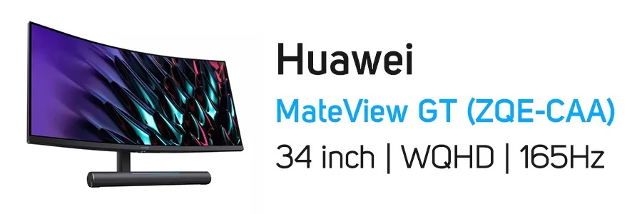 huawei mateview gt zqe caa 34 inch 165hz curved gaming monitor 738
