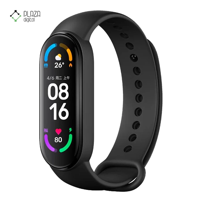 ساعت هوشمند شیائومی مدل Mi Band 6 Global Version رنگ مشکی