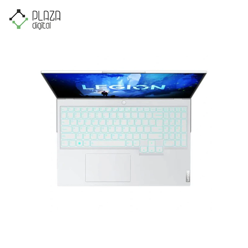 نمای بالا لپ تاپ گیمینگ 16 اینچی لنوو مدل legion 5 pro-bc