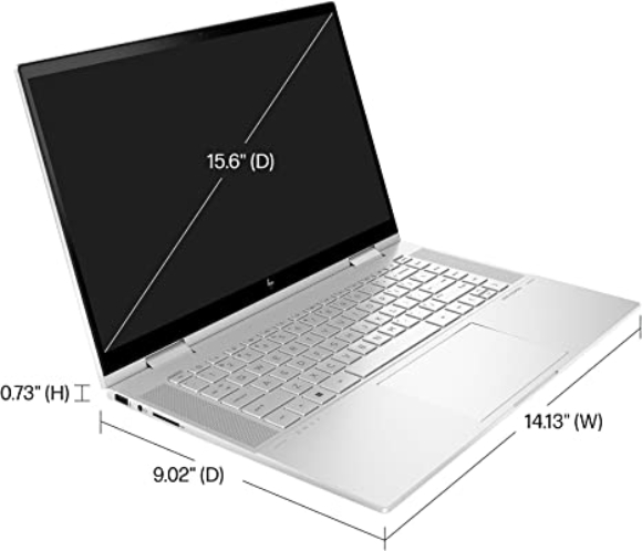 ابعاد لپ تاپ اچ پی مدل EW0023DX
