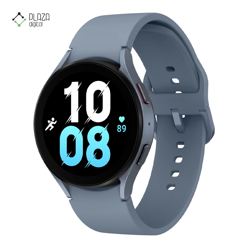 ساعت هوشمند سامسونگ مدل Galaxy Watch5 (R910) 44mm بدنه آبی بند آبی پلازا دیجیتال