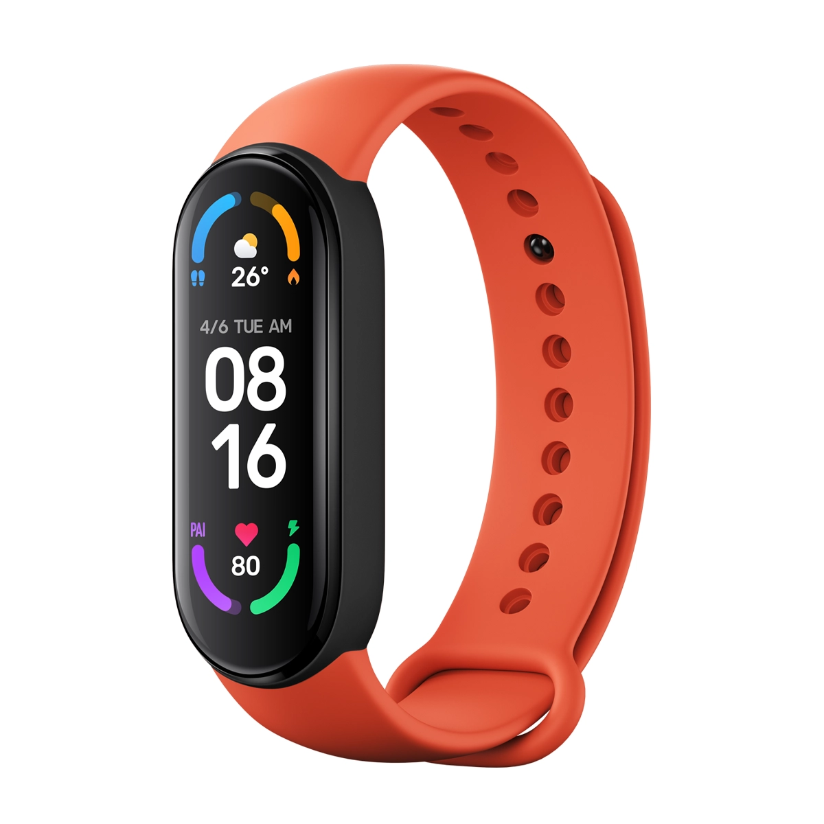 ساعت هوشمند شیائومی مدل Mi Band 6 Global Version رنگ نارنجی پلازا دیجیتال