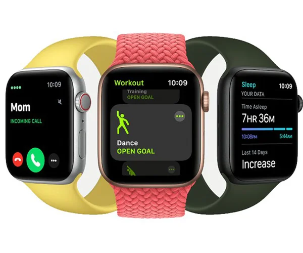 نمای روبه روی ساعت هوشمند 2021 Apple Watch Series SE