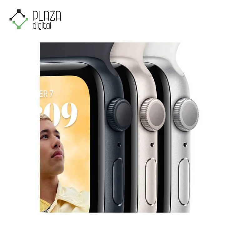 نمای دکمه‌های ساعت هوشمند 2021 Apple Watch Series SE