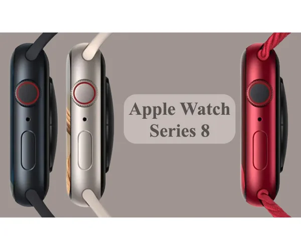 نمای دکمه‌های ساعت هوشمندApple Watch Series 8