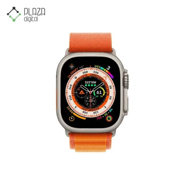 نمای جلوی ساعت هوشمند اپل مدل Apple Watch Ultra