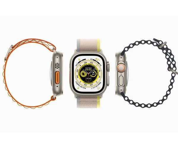 همه‌ی نمای ساعت هوشمند اپل مدل Apple Watch Ultra 