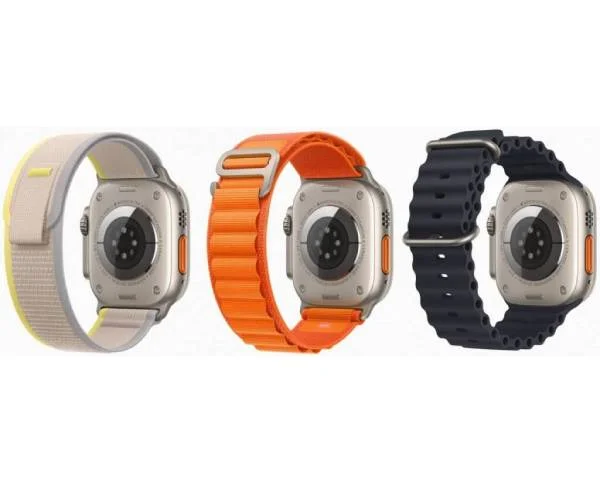 نمای بندهای ساعت هوشمند اپل مدل Apple Watch Ultra 