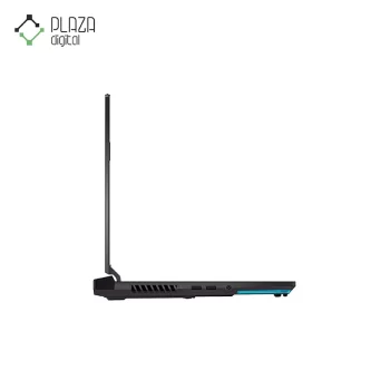 نمای کنار و باز لپ تاپ ایسوس rog strix مدل g513rc-d