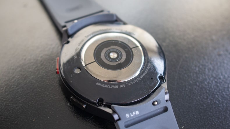 نمای باتری ساعت هوشمند watch 5 galaxy سامسونگ