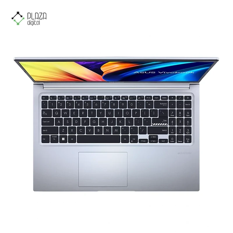 نمای کیبورد لپ تاپ ایسوس 15.6 اینچی مدل VivoBook R1502ZA i3 1215U 4GB 256GB UHD پلازا دیجیتال