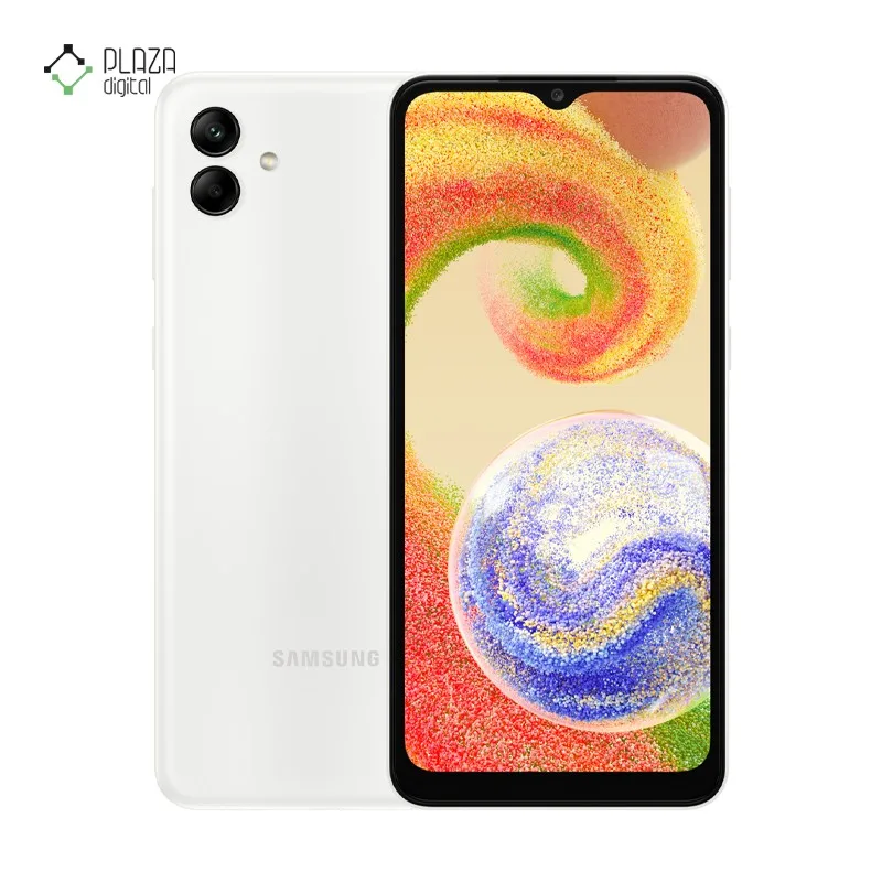 گوشی موبایل سامسونگ مدل Galaxy A04 4G ظرفیت 32 گیگابایت رم 3 گیگابایت رنگ سفید