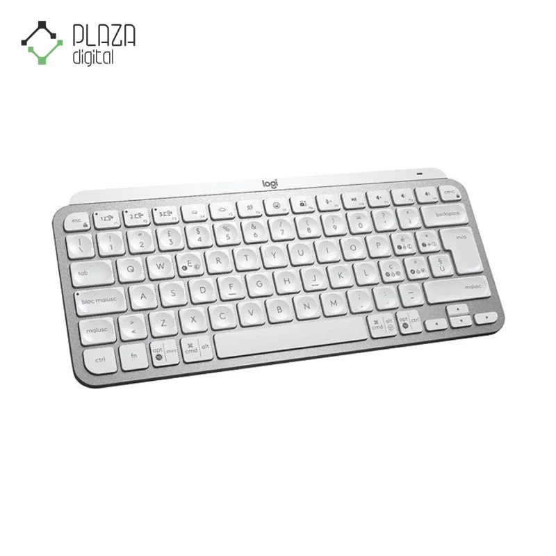 کیبورد بیسیم لاجیتک رنگ سفید مدل MX Keys Mini